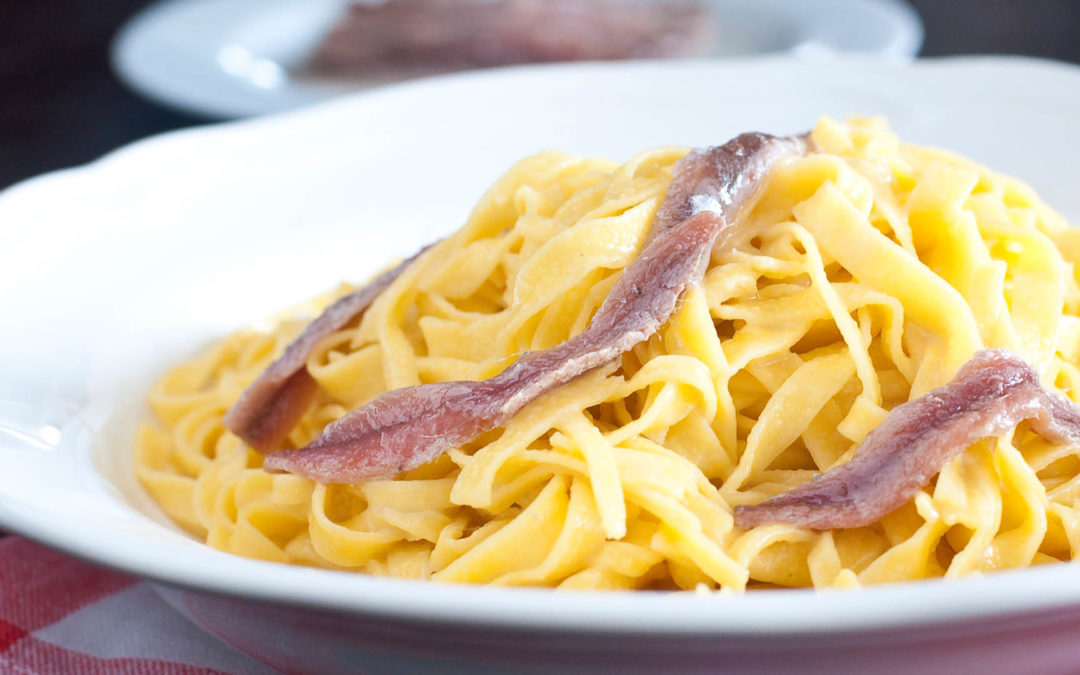 ao Alho e Anchovas