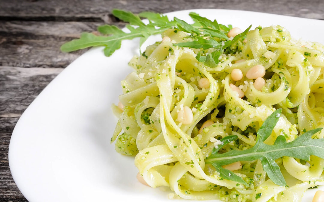 ao Pesto de Rúcula