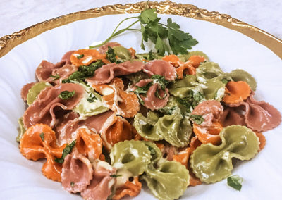 Tricolori Salada DE com Maionese de Especiarias