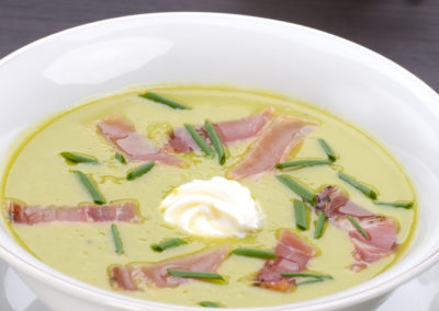 Sopa de Ervilhas e Presunto