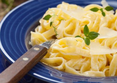 com Manteiga, Limão e Parmesão