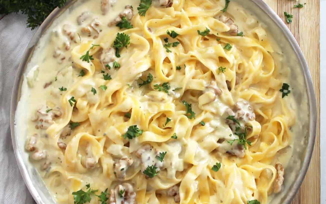 Talharim ao Molho de Gorgonzola