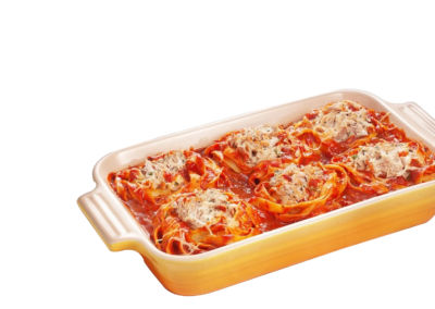 Macarrão Ninho ao Forno com Atum