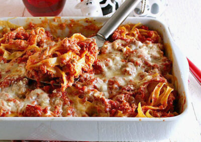 Ninho de Linguiça ao Forno