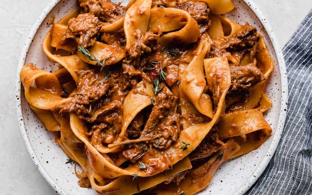 Pappardelle ao Molho de Carne Louca