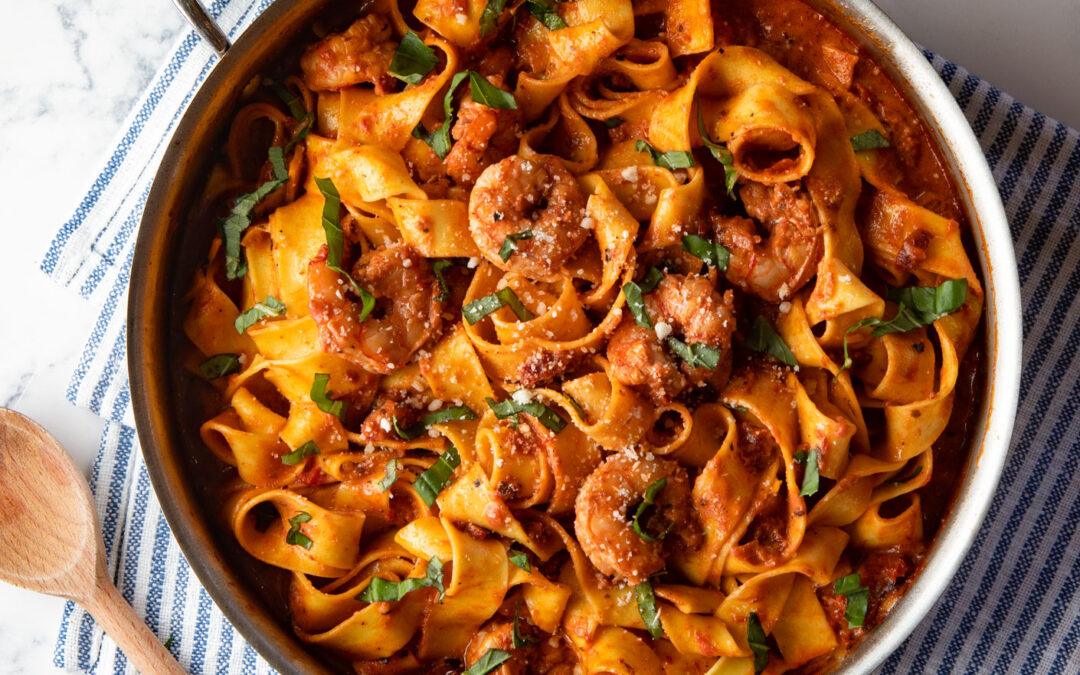 Pappardelle ao Molho de Tomate Seco