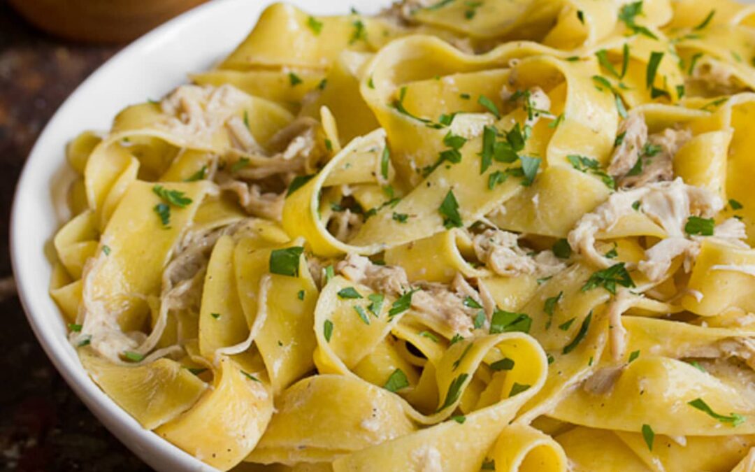 Pappardelle de Frango Assado