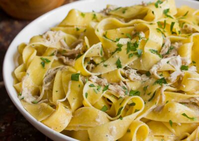 Pappardelle de Frango Assado