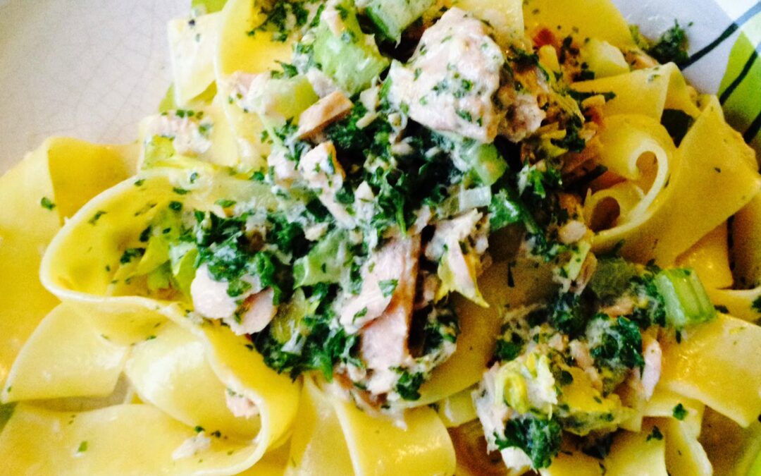 Pappardelle De Cremoso com Atum