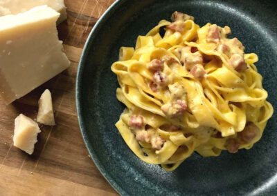 Talharim Carbonara Simples