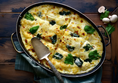 Lasanha de Molho Pesto