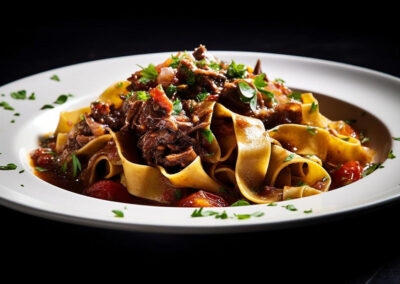 Pappardelle com Ragu de Ossobuco