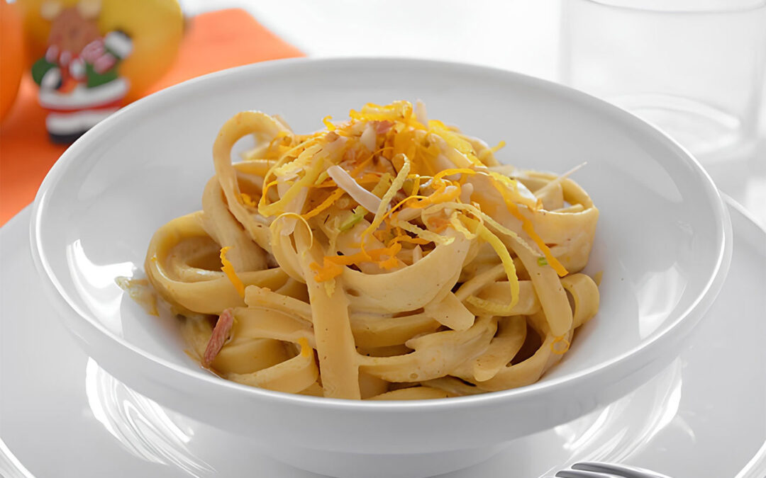 Talharim com Pesto de Amêndoa e Pistache